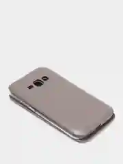 Серый чехол книжка Samsung Galaxy J1 2016 / J120