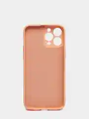 Розовый чехол iPhone 13 Pro Max, силиконовый на айфон про макс