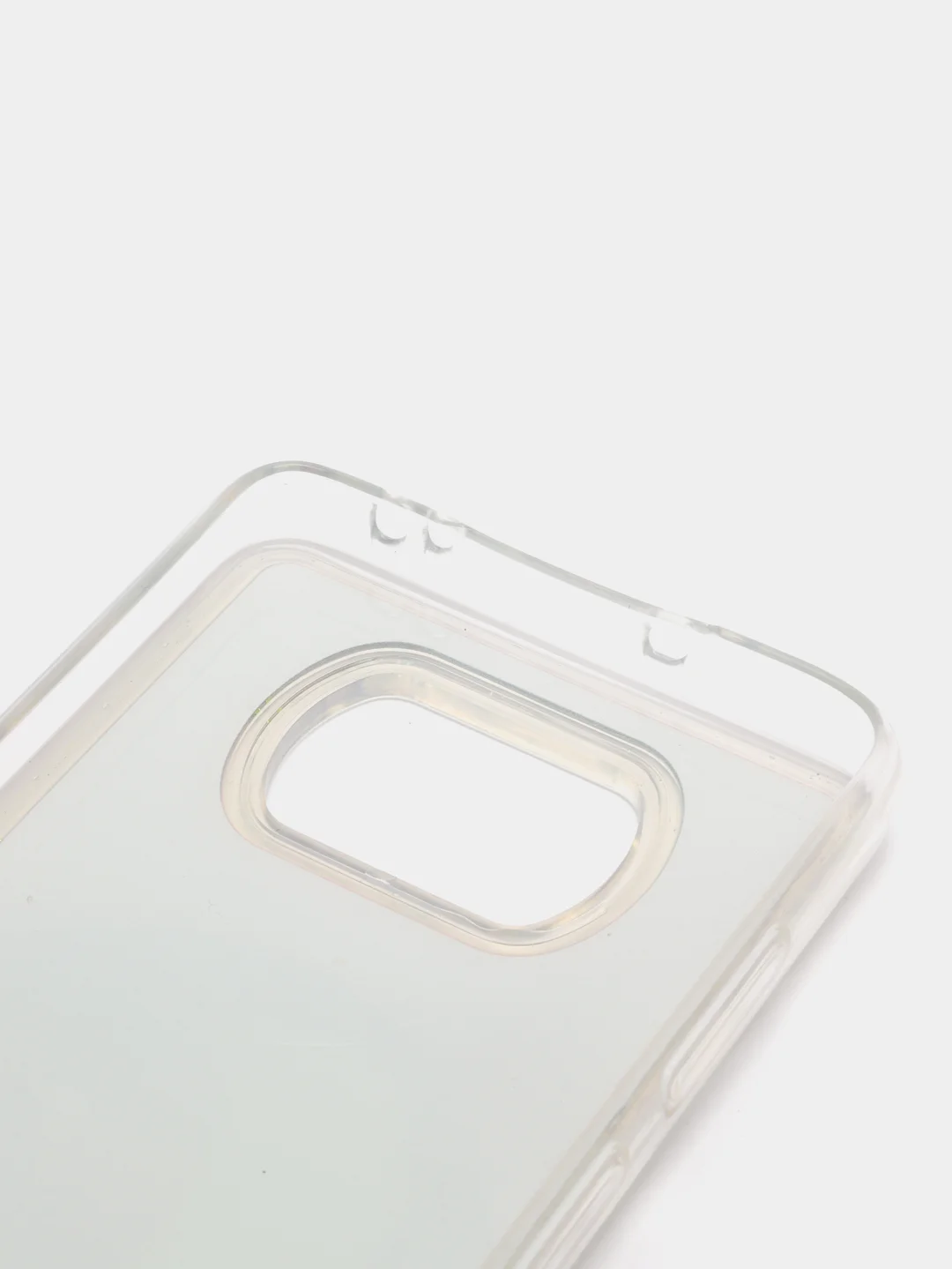 Лайм чехол Xiaomi Poco X3 NFC / Poco X3 Pro силиконовый переливающийся жидкий с блестками