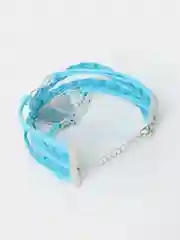 Белый браслет с изображением Эльзы/Анны/Ариэль ("Холодное сердце", "Русалка")