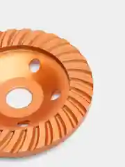Чашка алмазная зачистная ЕРМАК TURBO, 125 мм