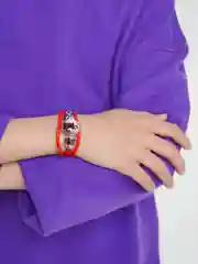 Красный браслет Эльза / Анна "Холодное Сердце"