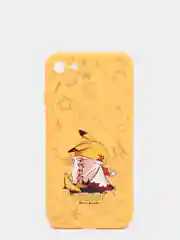 Лимонный чехол силиконовый Pokemon "Пикачу" для iPhone 7/8 Plus/XS/XR/SE Max/11/12 Pro Max/13
