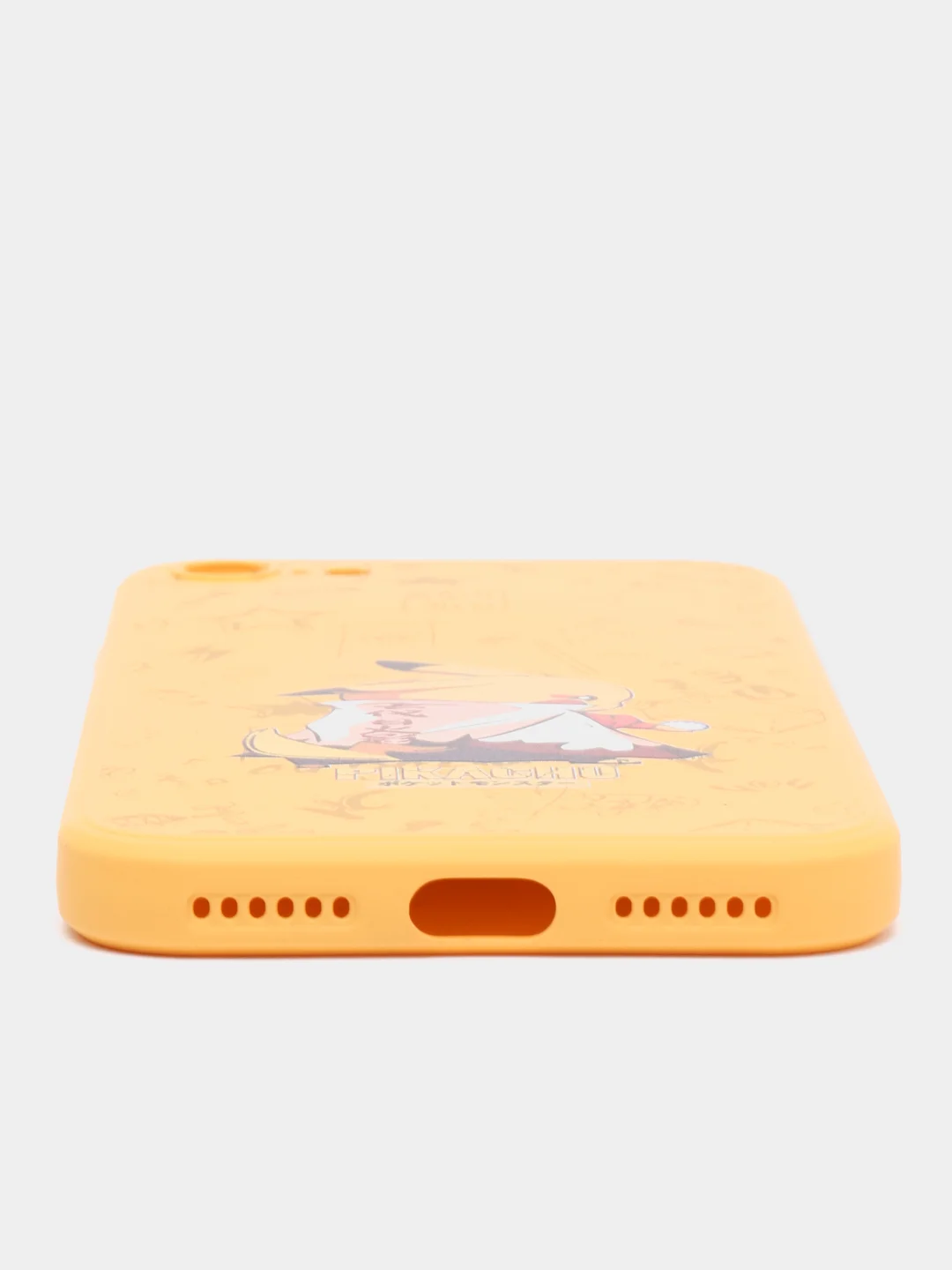 Лимонный чехол силиконовый Pokemon "Пикачу" для iPhone 7/8 Plus/XS/XR/SE Max/11/12 Pro Max/13