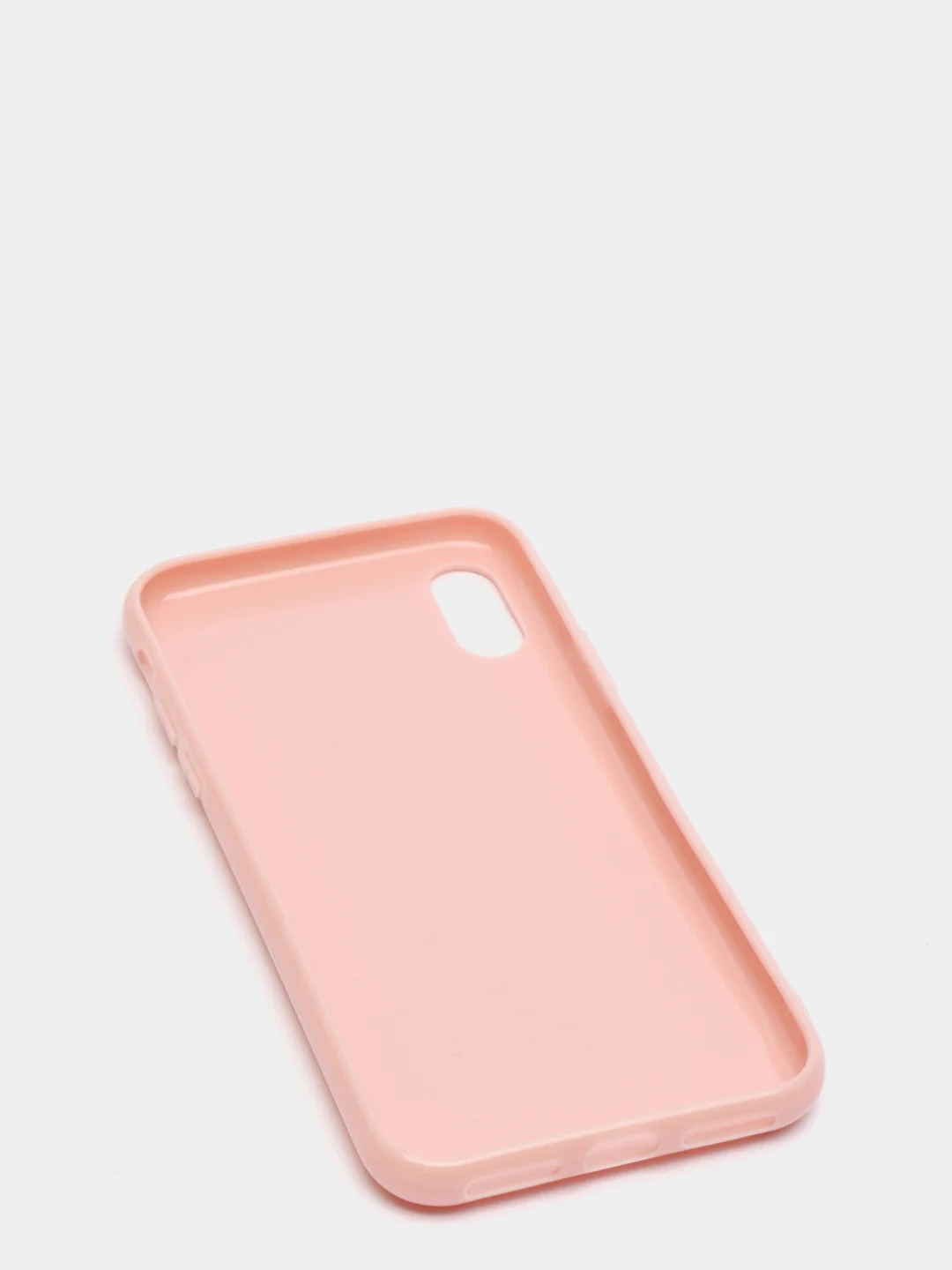 Прозрачный чехол для Apple iPhone X / XS, 8 цветов, силиконовый, ребристый