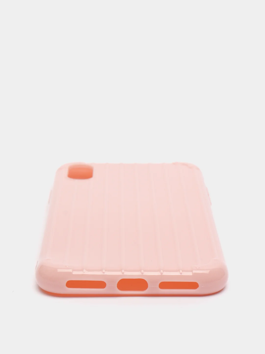 Прозрачный чехол для Apple iPhone X / XS, 8 цветов, силиконовый, ребристый