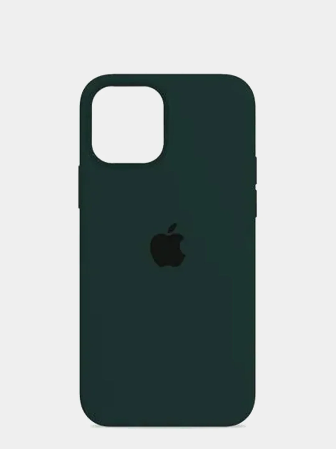 Лесной зеленый чехол iPhone 12 Pro Max, силиконовый