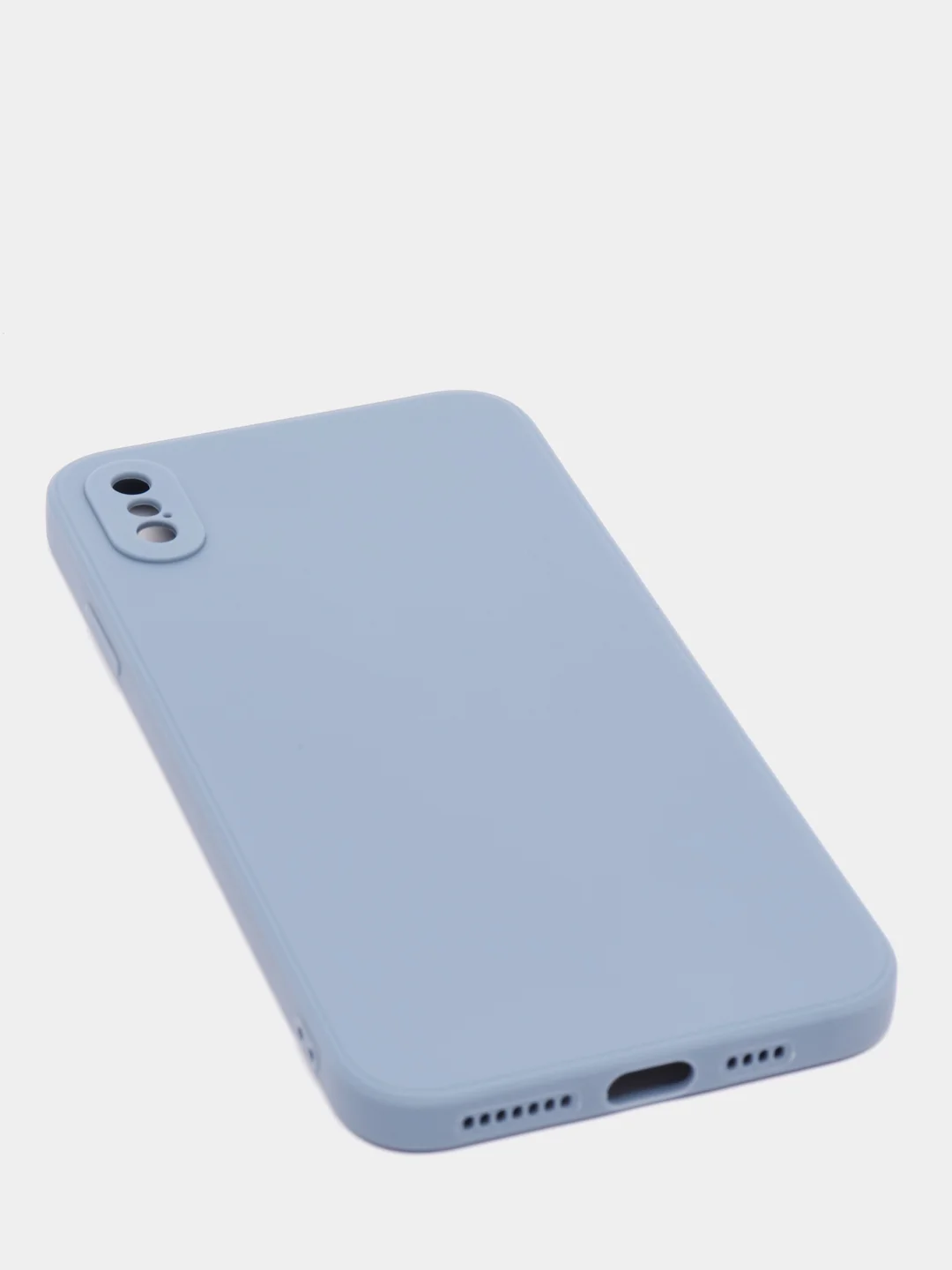 Голубой чехол для iPhone 7,8,7plus,8plus,X,XS,XR,XS MAX,11PROMAX,12MINI,12PROMAX силиконовый