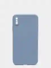 Голубой чехол для iPhone 7,8,7plus,8plus,X,XS,XR,XS MAX,11PROMAX,12MINI,12PROMAX силиконовый