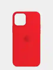 Красный чехол iPhone 12 Pro Max, силиконовый