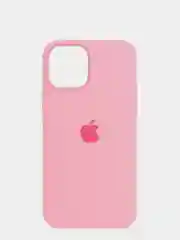 Розовый чехол iPhone 12 Pro Max, силиконовый