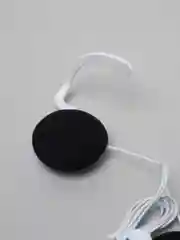 Серебряный наушники накладные с дужками на уши, 3 цвета