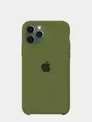 Зеленый чехол силиконовый для iPhone 11 Pro Max