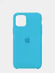 Голубой чехол силиконовый для iPhone 11 Pro Max