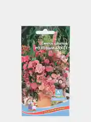 Семена цветов "Розовый букет", смесь