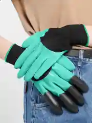 Садовые перчатки с когтями