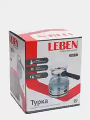 Турка электрическая с выключателем, 500Вт, стекло