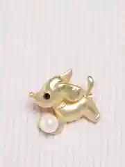 Брошь женская "Собачка"