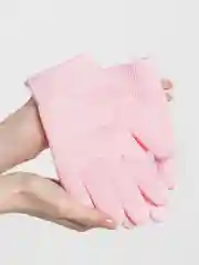 Розовый гелевые увлажняющие перчатки для SPA процедур
