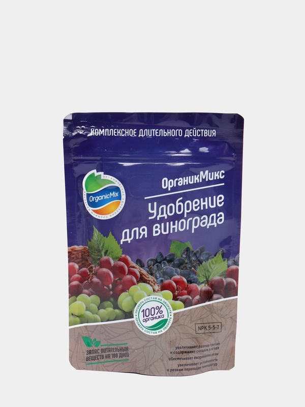 Комплексное натуральное удобрение, Для винограда, 200 г, "Органик микс"
