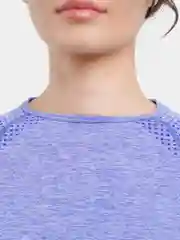 Синий спортивный костюм для фитеса и йоги женский