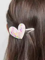 Серебряный заколки клик-клак для волос с пайетками зведа сердце бабочка