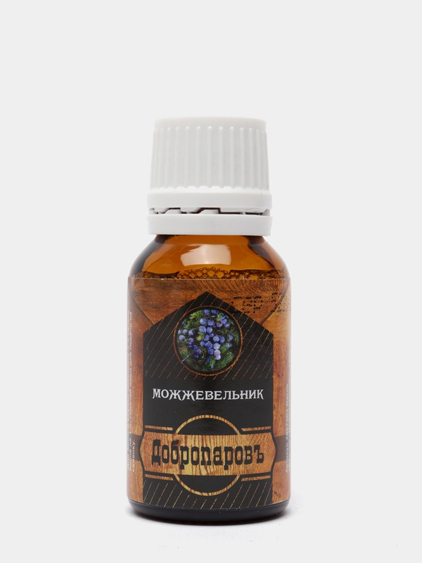 Эфирное масло "Можжевельник", флакон-капельница, 15 мл, дезинфицирующее, "Добропаровъ"