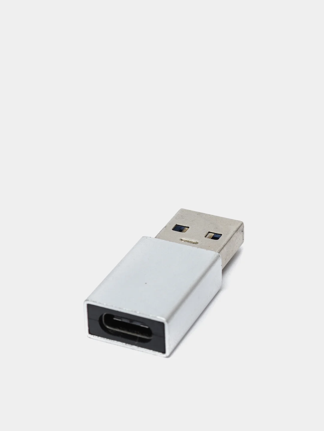 Серебряный type-c Адаптер переходник USB Type C на USB 3.0