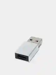 Серебряный type-c Адаптер переходник USB Type C на USB 3.0