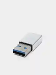 Серебряный type-c Адаптер переходник USB Type C на USB 3.0