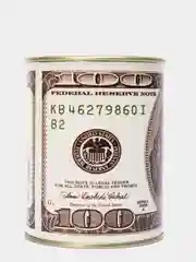 Копилка для денег, монет и купюр "100 долларов USD"