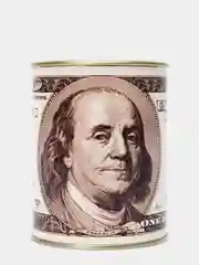 Копилка для денег, монет и купюр "100 долларов USD"