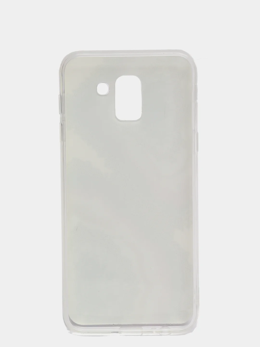 Коралловый меланж чехол Samsung Galaxy J6, Самсунг Галакси Джи6 2018 силиконовый с мраморным рисунком