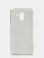 Коралловый меланж чехол Samsung Galaxy J6, Самсунг Галакси Джи6 2018 силиконовый с мраморным рисунком