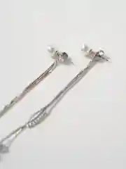 Серебряный длинные серьги-цепочки трансформеры с подвесками, Xuping