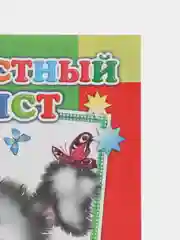 Зеленый книги для детей 4- 7 лет, текст разделен на слоги, офсет, 14 х 20 см, 14 страниц