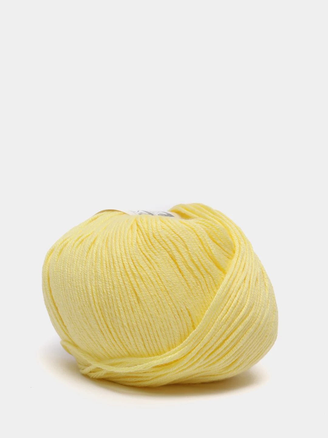 Желтый пряжа YarnArt Baby cotton, 50 г, 165 м, акрил и хлопок