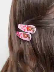 Прозрачный заколки 10 шт для волос клик-клак, 5 разноцветных пар