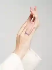 Индиго кольца из бисера, ручная работа