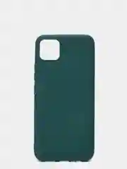 Зеленый чехол Realme C11 2020 Реалми С11 2020 силиконовый, цветной, матовый