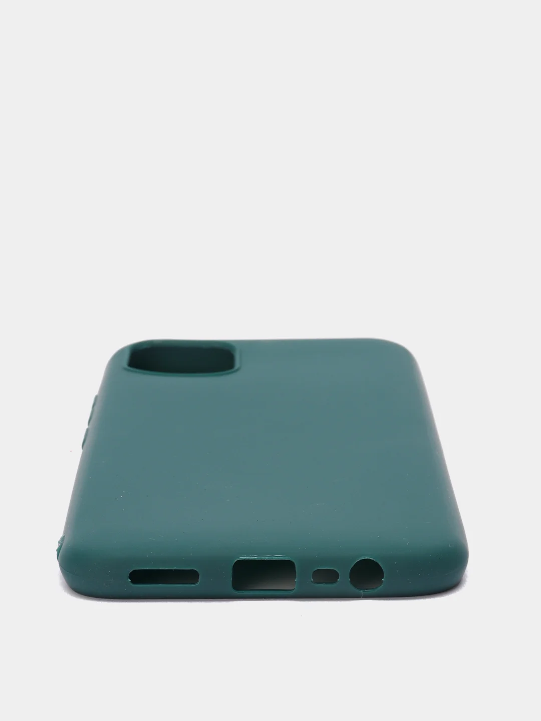 Зеленый чехол Realme C11 2020 Реалми С11 2020 силиконовый, цветной, матовый