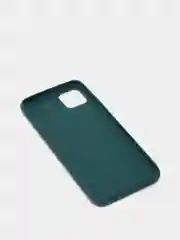 Зеленый чехол Realme C11 2020 Реалми С11 2020 силиконовый, цветной, матовый