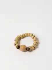 Карамельный кольца из бисера, ручная работа