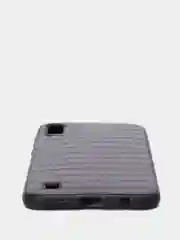 Красный чехол Samsung Galaxy A01/A01 Core/A10/A20s/A41/A50/M11/M21/M31s/M51/S20FE, вставка из кожи
