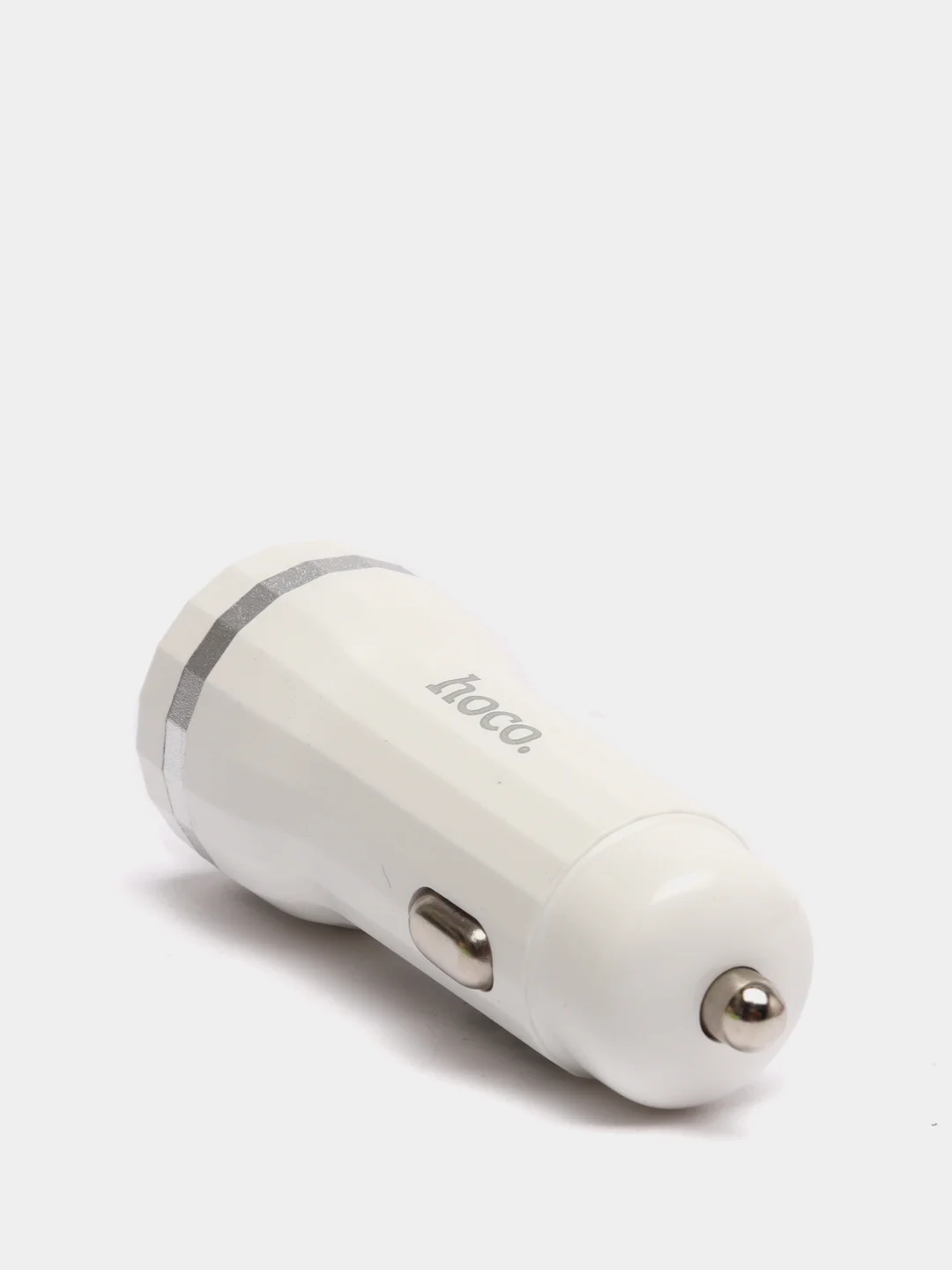 Белый автомобильное зарядное устройство Hoco Z27A, быстрая зарядка QC3.0, 1 x USB, до 3 A