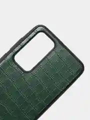 Зеленый чехол для Huawei P30 Lite/P40/P40Lite/P40 Pro/Honor 8S/8A/Y5 19/Y6 19/Y6p, вставка из кожи