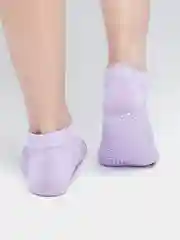 Лавандовый носки для йоги и танцев, нескользящие