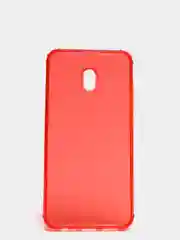 Красный чехол для Xiaomi Redmi 8/8A/Note 8 цветной матовый, прозрачный