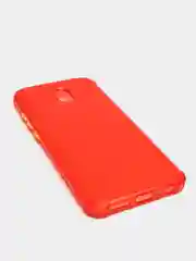 Красный чехол для Xiaomi Redmi 8/8A/Note 8 цветной матовый, прозрачный