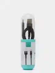 Кабель зарядка USB Type-C, U26 1o.m 2a нейлон, черный
